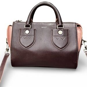 Bally Bloom SME Leather Satchel / crossbody – Made in Italy